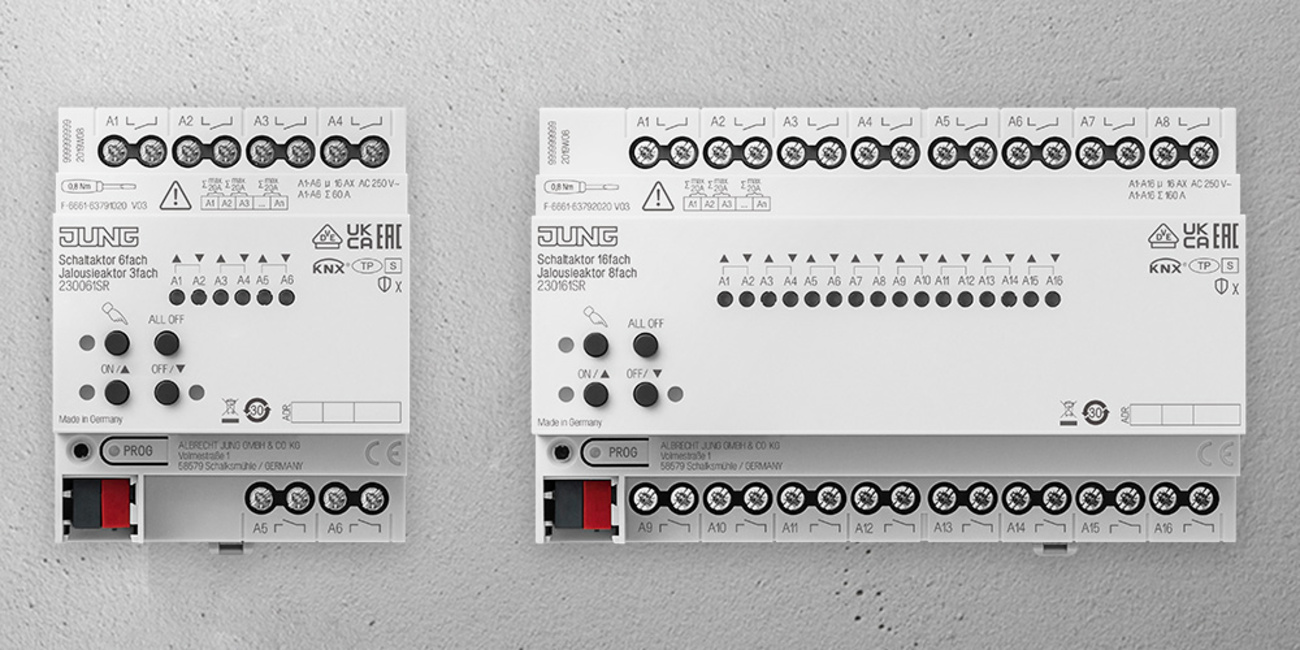 KNX Schalt- und Jalousieaktoren bei LES Lochmann Elektro Service in Holzweißig