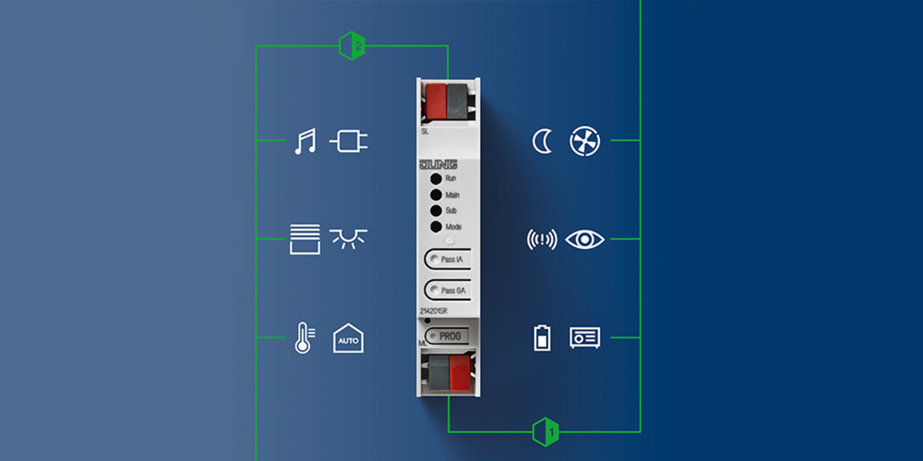KNX Bereichs- und Linienkoppler bei LES Lochmann Elektro Service in Holzweißig